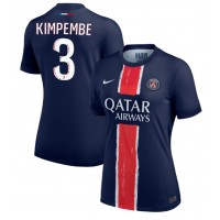 Echipament fotbal Paris Saint-Germain Presnel Kimpembe #3 Tricou Acasa 2024-25 pentru femei maneca scurta